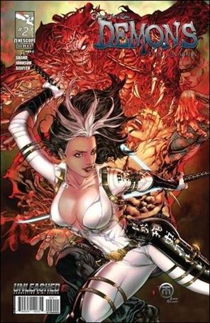 Grimm Fairy Tales Presents Demons: The Unseen issue 2 Harvey Tolibao Cover