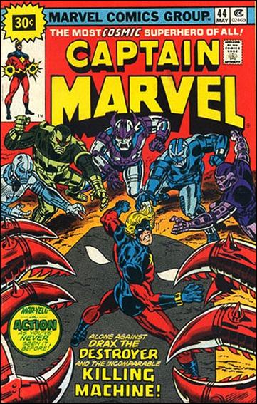 Captain Marvel (1968) issue 44-B 30 Cent Price Cover