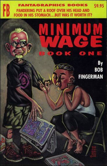 Minimum Wage issue 1 Dust Jacket