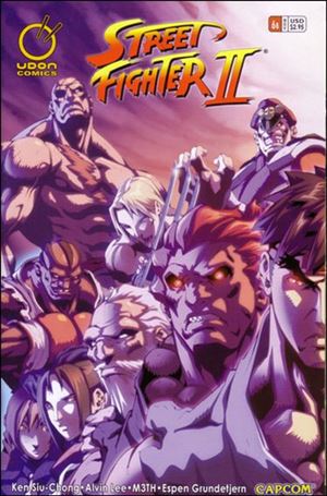 Street Fighter II (2005) issue 6-B Villains Cover