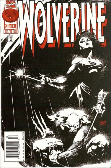 Wolverine (1988)  issue 106-B Newsstand Edition / Price Variant