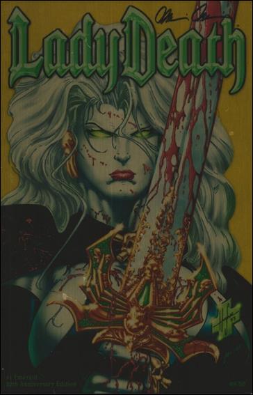 Lady Death (1994) issue 1-CX Emerald 20th Anniversary Edition 1/50