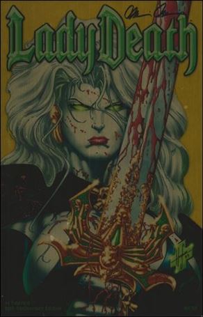 Lady Death (1994) issue 1-CX Emerald 20th Anniversary Edition 1/50
