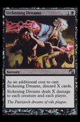 Magic the Gathering: Premium Deck Series: Graveborn (Base Set) card 18 Sickening Dreams