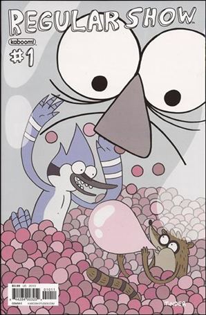 Regular Show issue 1-E Brian Butler Cover