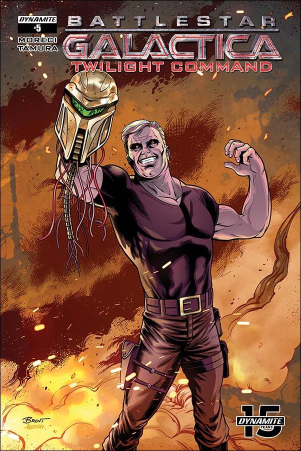 Battlestar Galactica: Twilight Command issue 5 Brent Schoonover Cover