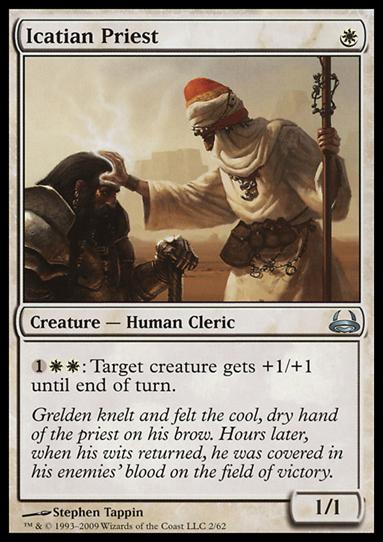 Magic the Gathering: Duel Decks: Divine vs. Demonic (Base Set) card 2 Icatian Priest