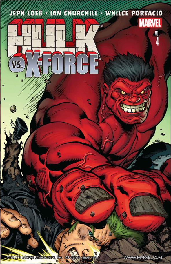 Hulk issue 4 Hulk vs. X-Force
