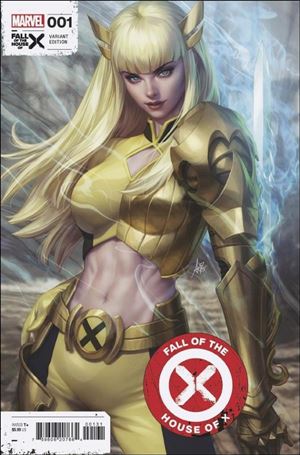 Fall of the House of X issue 1-F Stanley Artgerm Lau Magik Cover