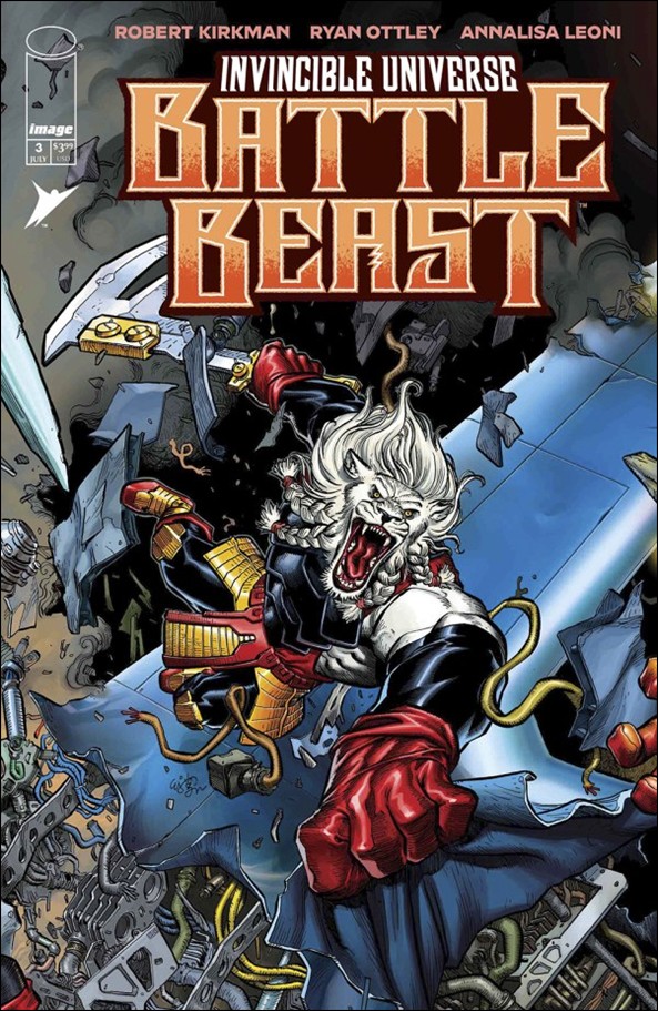 Invincible Universe: Battle Beast issue 3-C E.J. Su Connecting 1:10 Cover