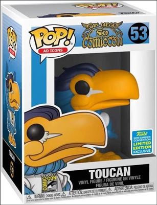 POP! Ad Icons figure 53-B Toucan Summer Convention Exclusive