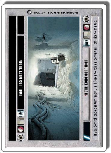 Star Wars: Hoth Revised (Base Set) card 138 Hoth: Echo Corridor