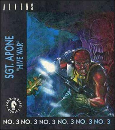 Aliens Action Figure Mini-Comics issue 3 Sgt. Apone