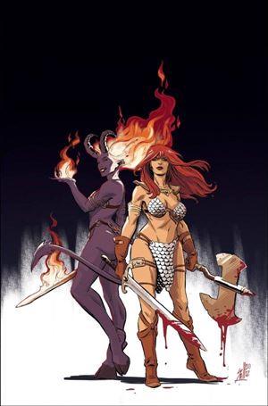 Red Sonja / Hell Sonja issue 4-I Giorgio Spalletta 1:20 Virgin Cover