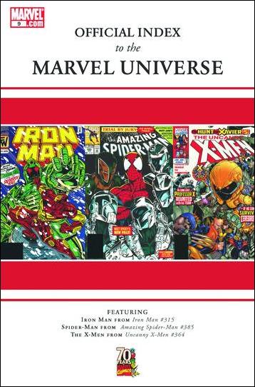 Official Index to the Marvel Universe issue 9