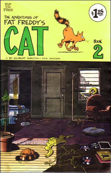 Adventures of Fat Freddy's Cat issue 2-G $1.25 Cover (6th Printing)