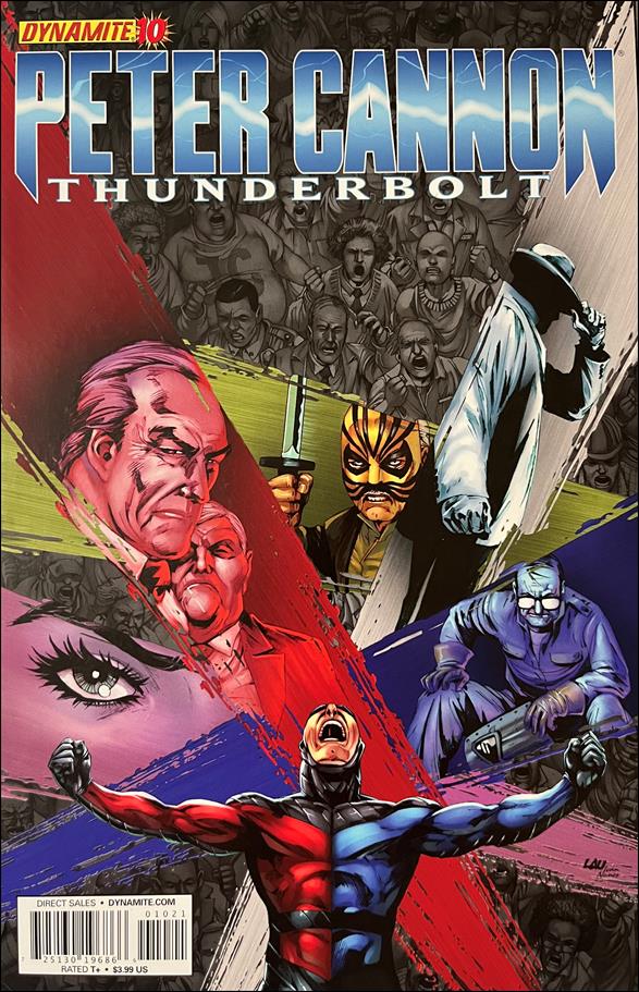 Peter Cannon: Thunderbolt (2012) issue 10-B Jonathan Lau Cover