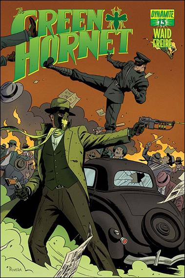Green Hornet (2013) issue 13 Paolo Rivera Cover