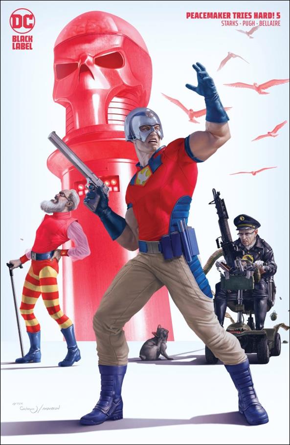 Peacemaker Tries Hard issue 5-D Rahzzah 1:25 Cover