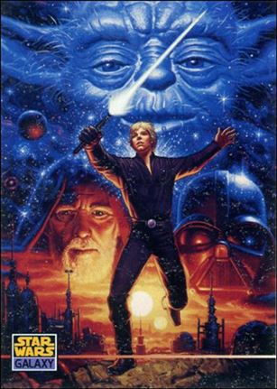 Star Wars Galaxy: Series 3 (Promo) card P6 Star Wars Galaxy Magazine #5 Cover Art