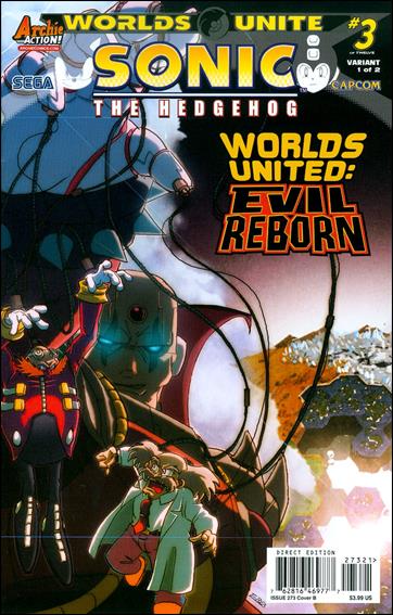 Sonic the Hedgehog (1993) issue 273-B T. Rex Cover