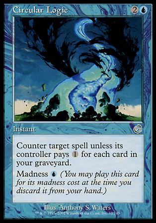 Magic the Gathering: Torment (Base Set) card 33 Circular Logic