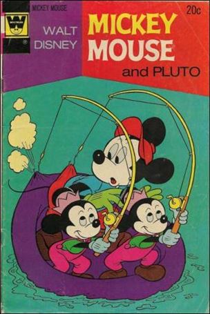 Walt Disney's Mickey Mouse issue 144-B Whitman Cover