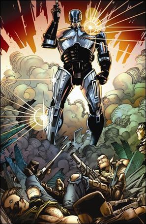 Terminator/Robocop: Kill Human issue 2-E DF Walter Simonson Virgin Cover