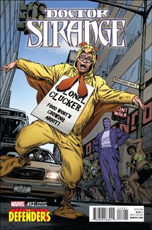 Doctor Strange (2015) issue 12-E Butch Guice Defenders Cover