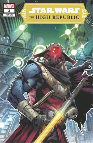 Star Wars: The High Republic (2021) issue 3-L Will Sliney Wanted Comix Cover 1/3000