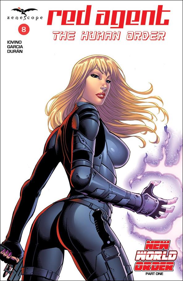 Red Agent: The Human Order issue 8-D Renato Rei Cover
