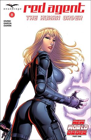 Red Agent: The Human Order issue 8-D Renato Rei Cover