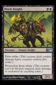 Magic the Gathering: 2011 Core Set (Base Set) card 83 Black Knight