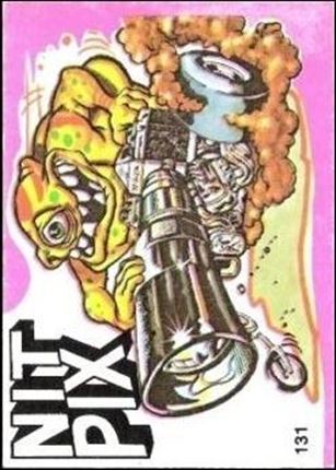 Fantastic Odd Rods: Series 1 (Base Set) card 131 Nit Pix