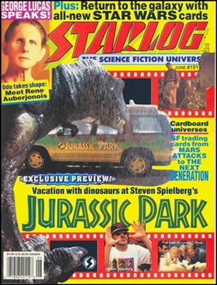 Starlog issue 191 Poly bagged with Star Wars collectible card