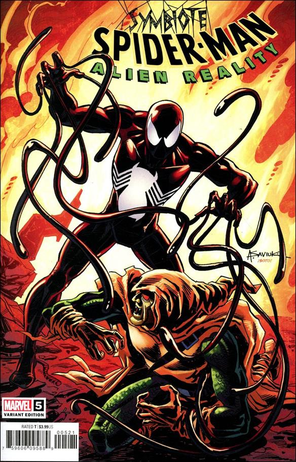Symbiote Spider-Man: Alien Reality issue 5-C Alex Saviuk 1:25 Cover
