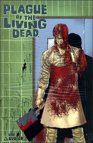 Plague of the Living Dead issue 2-G Platinum Foil Cover