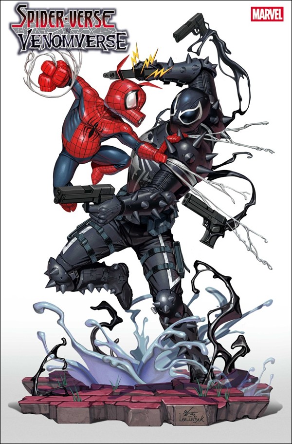 Spider-Verse vs. Venomverse issue 3-B InHyuk Lee Cover