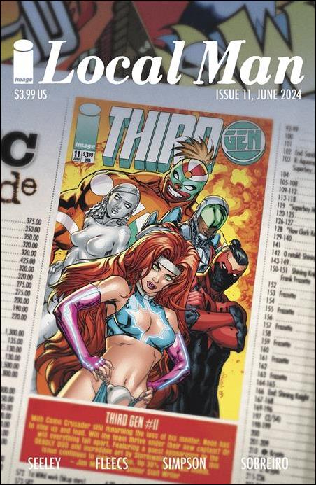 Local Man issue 11-B Tom Raney & Brian Reber Cover