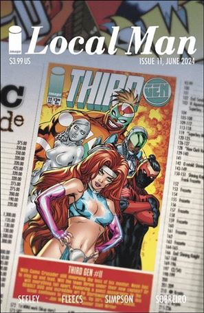 Local Man issue 11-B Tom Raney & Brian Reber Cover