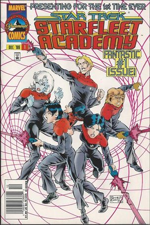 Star Trek: Starfleet Academy (1996) issue 1-B Newsstand Edition / Price Variant