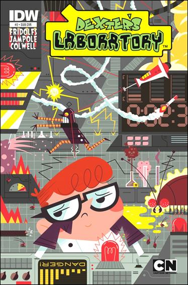 Dexter's Laboratory (2014) issue 2-B Andre Kolb Subscription Cover