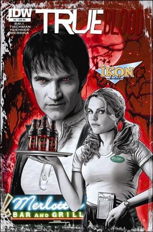 True Blood (2010) issue 4-F Ikon Collectibles Joe Corroney Cover