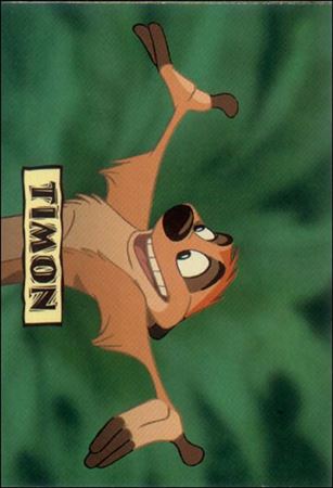Lion King: Series 1 (Base Set)  card 73 Timon (Character Card)