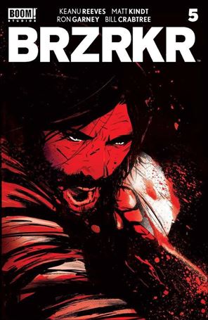 BRZRKR issue 5-C Lee Garbett Foil Cover