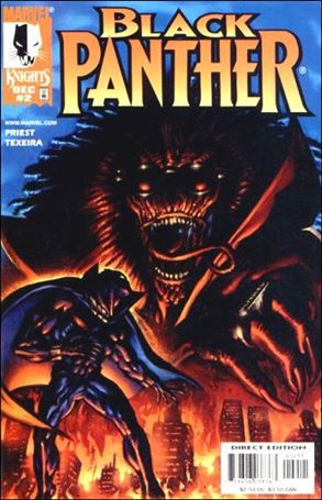 Black Panther (1998) issue 2 Mark Texeira Cover