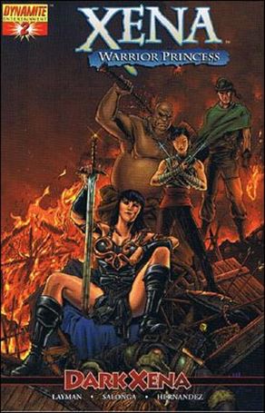 Xena (2007) issue 2-D Jonathan Lau Cover