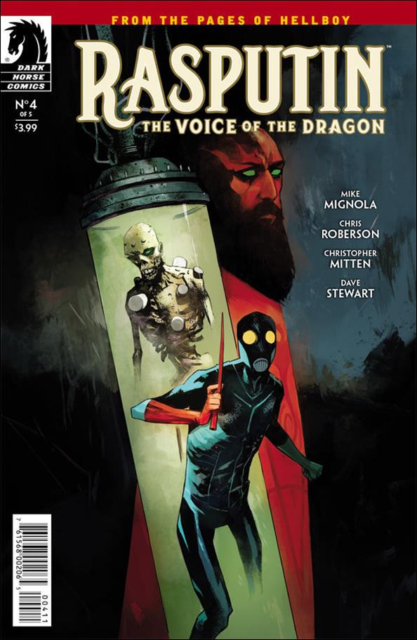 Rasputin: Voice of the Dragon issue 4 Mike Huddleston Cover