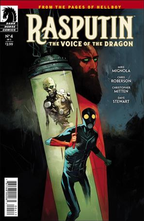 Rasputin: Voice of the Dragon issue 4 Mike Huddleston Cover