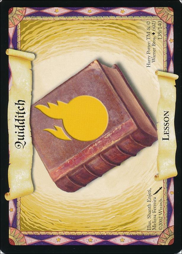 Harry Potter: Chamber of Secrets (Base Set) card 139 Quidditch